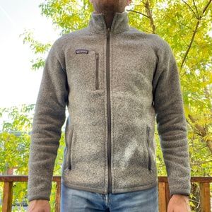 M - Patagonia Better Sweater Fleece Jacket - Stonewash